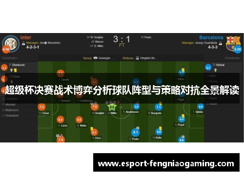 超级杯决赛战术博弈分析球队阵型与策略对抗全景解读
