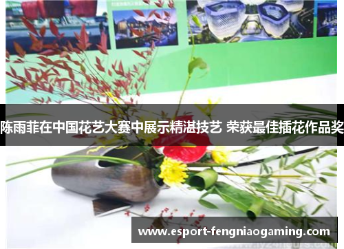 陈雨菲在中国花艺大赛中展示精湛技艺 荣获最佳插花作品奖